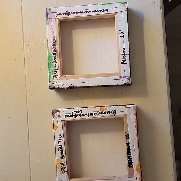 "Sunflowers X2" Original Artwork CREATED BY ME! 6in X 6in - Picture 8 of 8